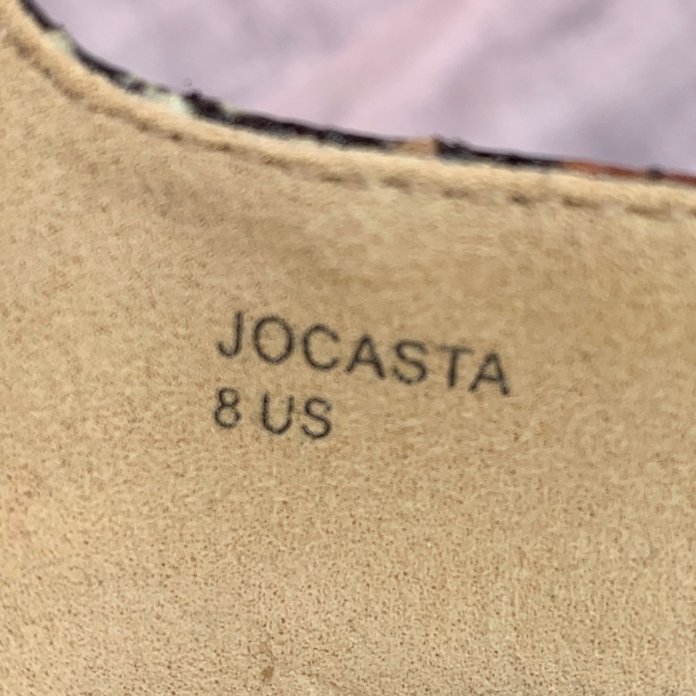 Shoedazzle Jocasta Python Print Platform H - image 7